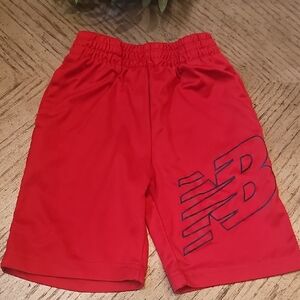 New Balance Kids Red Athletic Shorts Suze 5/5